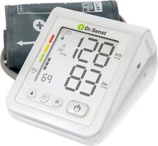 Dr. Senst 118A Oberarm-Blutdruckmessgerät Pulsmessgerät weiß Blutdruck - Neu