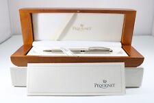 Vintage (2000) EP Pequignet Brushed Platinum Kugelschreiber, CT (Gehäuse & Mine)