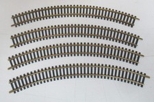Fleischmann H0 6024 4x Gebogenes Gleisstück (Halbkreis) ohne VP (10/13)