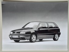 Vorab-Presseinformation VW Golf Mk III 06/1991 mit S/W-Hochglanzfoto und Text