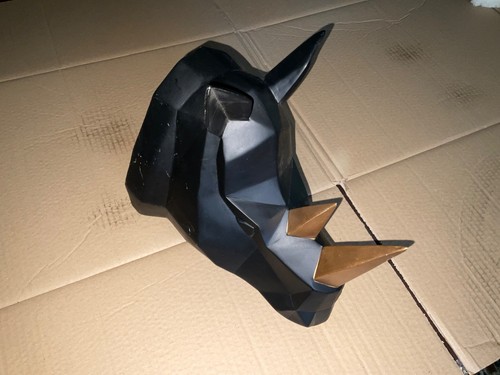 Nashorn kopf wanddeko walplus - nashorn,