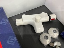 Grohe Automatic 2000 Thermostat Wannenarmatur alte Serie  in weiß   80er Jahre