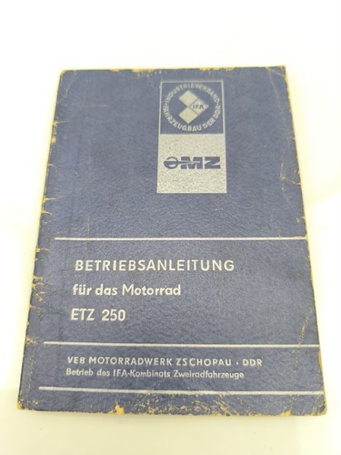 Motorrad etz 250 ausgabe - mz,