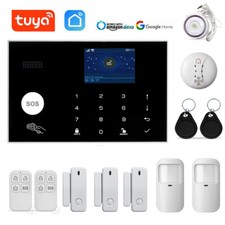 TUYA WIFI Alarmsystem GSM Haus Alarmanlage Bewegungsmelder Sicherheit Für Alexa