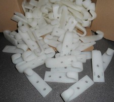 Zweiloch Planenhaken weiss