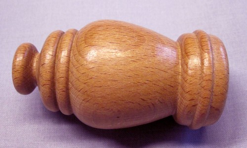 Endstück holz eiche hell - 1x,