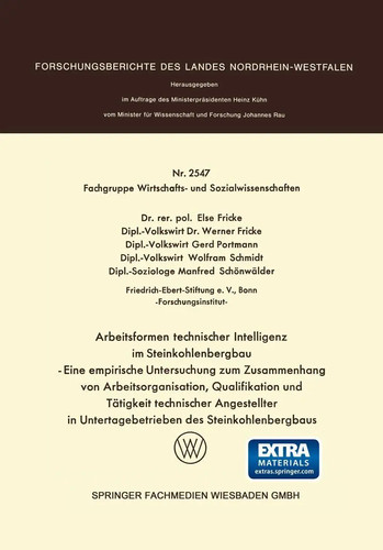Arbeitsformen technischer