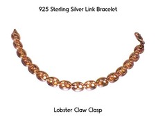 Sterling Silber Armband 7 Zoll