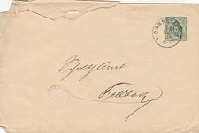 Ganzsachenbrief Württemberg , Dienst , 1904 , Cannstatt