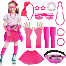 90er 80er Jahre Outfit Damen