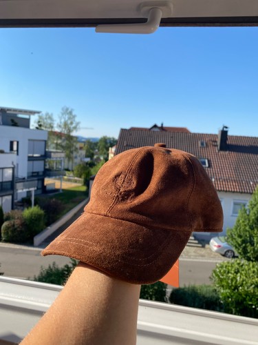 Loro piana cap wildleder - loro, braun