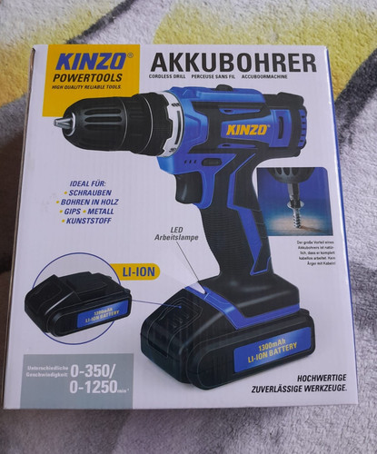 Kinzo akkubohrer li ion - kinzo,