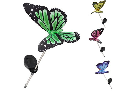 Led schmetterling solar - x,