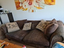big sofa xxl gebraucht,braun ,Zustand in Ordnung, 2,80 cm breit, selbstabholung