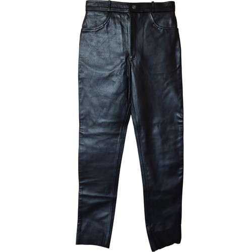 Schwarze lederhose herren - schwarze,