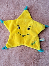 PAMPERS Stern Schmusetuch Kuscheltuch gelb