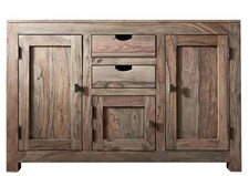 Kommode sideboard grau schrank - kommode,