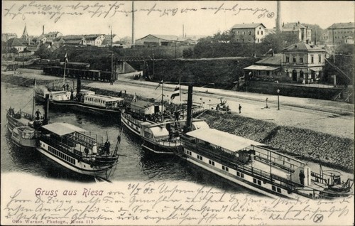 Riesa der elbe sachsen - der,