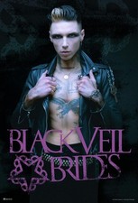 Laminated Black Veil Brides