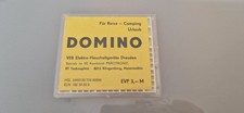 DDR Altes DOMINO für Reise - Camping  - Urlaub