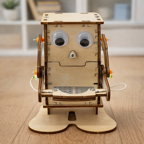 Diy roboter münzfresser - diy, holz