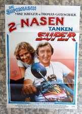 Zwei Nasen tanken Super A1-FILMPOSTER Motiv #A 84 Mike Krüger THOMAS GOTTSCHALK