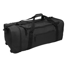 Reisetasche mit Rollen 88L  faltbar großer Trolley Sporttasche und Schultergurt