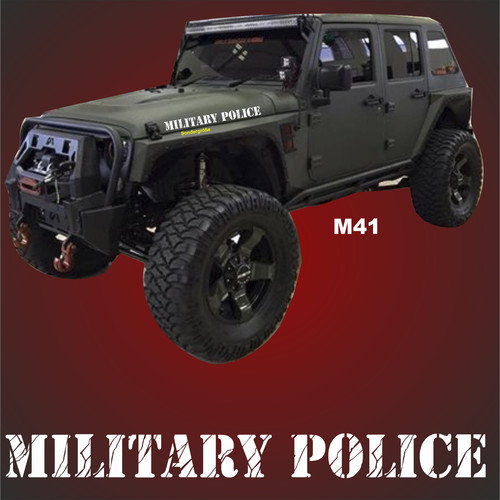 Aufkleber military police - 1,