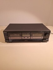 Aiwa AD-WX515Z Stereo Doppel Kassetten Deck Player Vintage