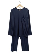 Tchibo Schlafanzug Herren Blau