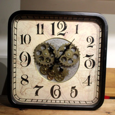 XXL Wanduhr48 x 48 cm,  Uhr im