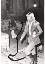 29x20cm Vintage Archiv Foto 1976 Gunther Sachs - neue Freundin - Paparazzi Rom B