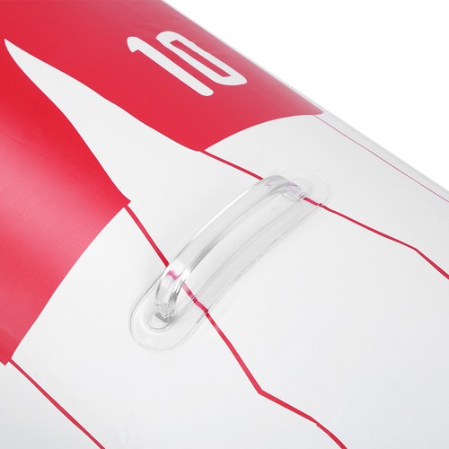 Red inflatable football - inflatable,
