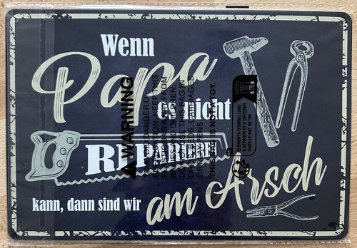 Retro blechschild vintage - retro, blechschild,
