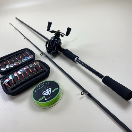 Baitcaster komplettset rute - baitcaster,