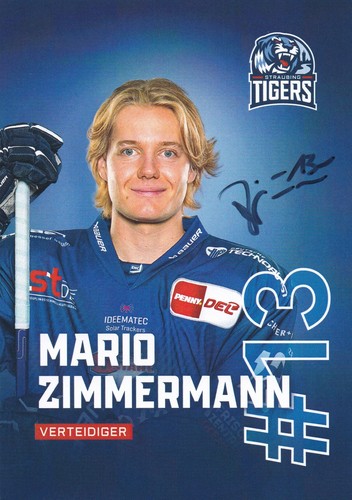Autogrammkarte mario - autogrammkarte,