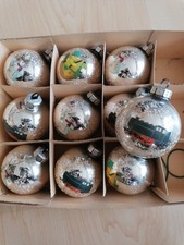 10 alte Christbaumschmuck