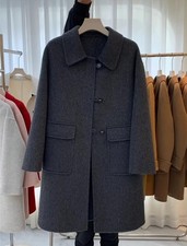 100% Wolle Damen  Wintermantel