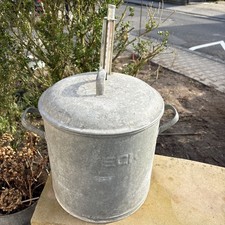 Alter Zink Topf 33Liter