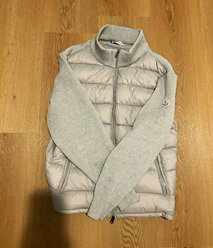 Moncler herren steppjacke grau - herren,
