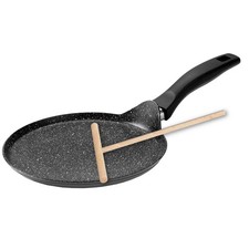 STONELINE® Crêpes Pfanne 25 cm Teigverteiler Grau Induktion Vorführmodell 15671