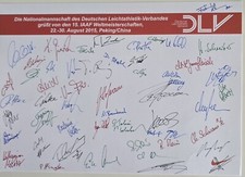 DLV TEAM XXL AUTOGRAMME