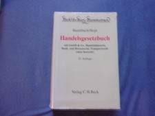 Handelsgesetzbuch Beck Kommentar 32. Aufl. 2006 Baumbach Hopt