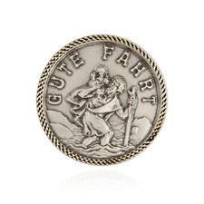 3D Autoplakette Gute Fahrt 3cm