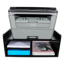 Schreibtisch Holz 2 Ebenen