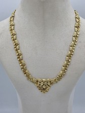 E58# ausgefallenes Collier G Gold 585 punziert Handarbeit signiert