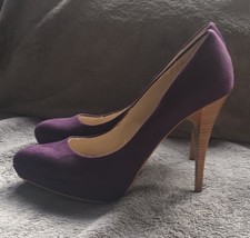 Damen Pumps Zara Velours Lila