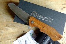 Klappmesser Maserin AM2 Palisander N690 Böhler Design Attilio Morotti 378.SA