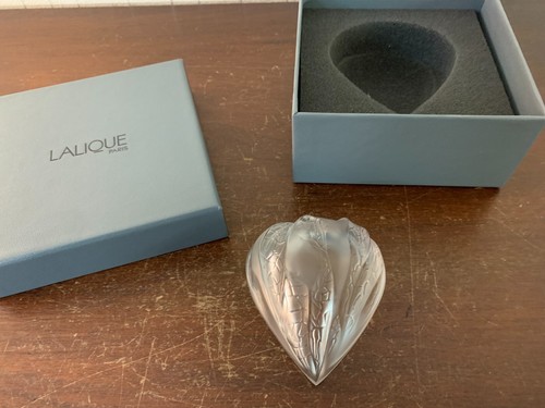 Lalique blatt schale - lalique, aus