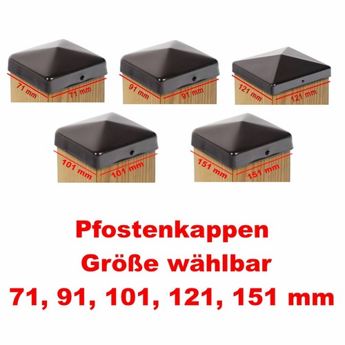 Pfostenkappe pyramide stahl - pyramide,